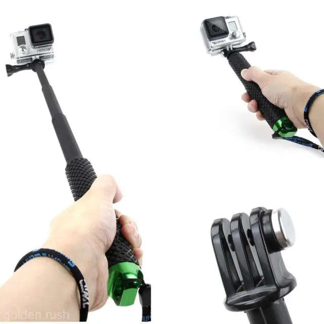 GoPro Maniglia Palo Monopiede Sci Neve Selfie Stick Eroe Telescopico 10 9 8 7 6 5 4 3 2