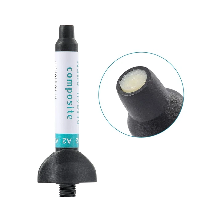 USA 5 Pcs Dental Universal Composite Resin A2 Shade Light Cure Core buildups