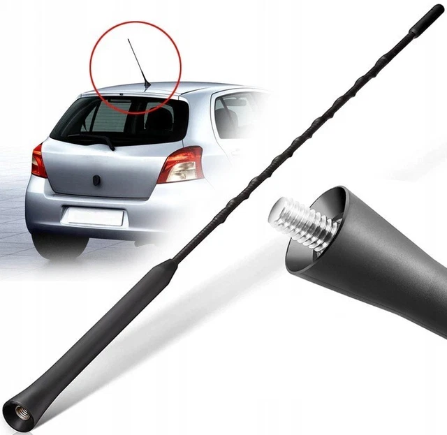 Antenne Voiture 24cm Pour FIAT Panda Punto Stilo Palio Barre De Toit 16V - Neuf