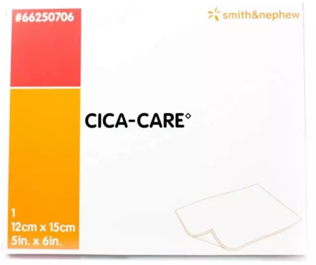 Cica-Care 12x15 cm - Narbenbehandlung, Silikongel für Narben, selbstklebend