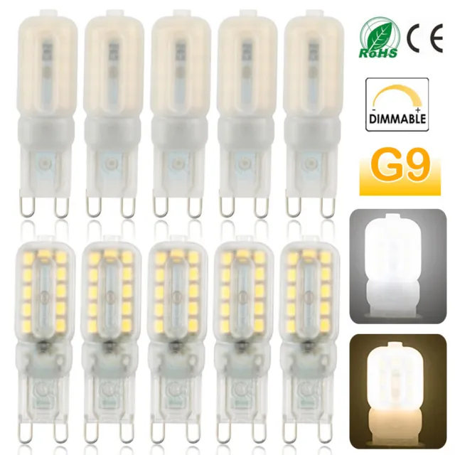 G9 LED Glühbirne Birne Energiesparlampen 3W 5W Leuchtmittel Dimmbar Halogenlampe