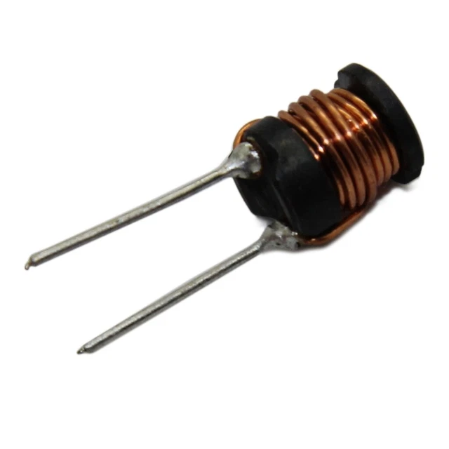2 x 05HCP-100K-51 farfalla: filo THT 10uH 1,685A 0,09Ω ±10% Ø7,5x5,2 mm 10kHz VELOCE