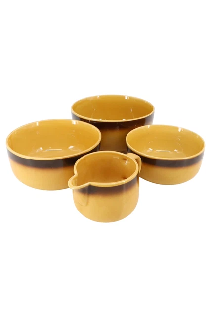 Ciotola per server gialla Ø 21 cm ceramica DDR