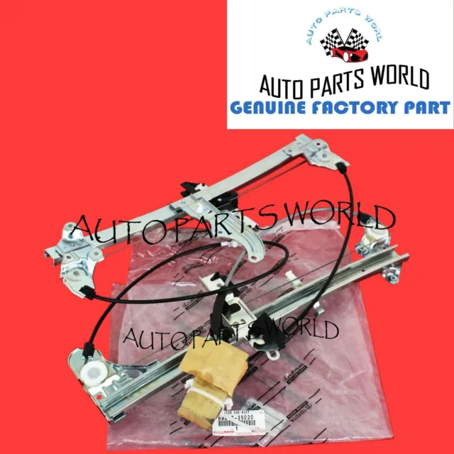 Genuine Toyota 03-09 4Runner Rear Back Door Power Window Regulator 69807-35020