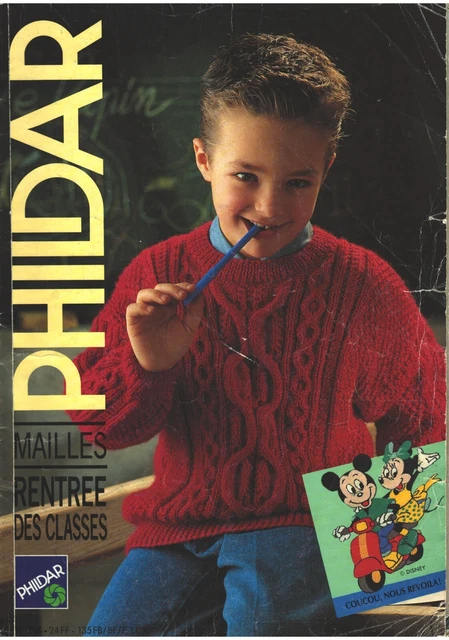 Phildar Maille N°156 – 49 Modèles De Tricot Pour Toute La Famille – Livre Occasion