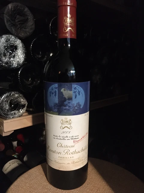 Château MOUTON ROTHSCHILD 2008, 1er GCC de Pauillac, Bordeaux