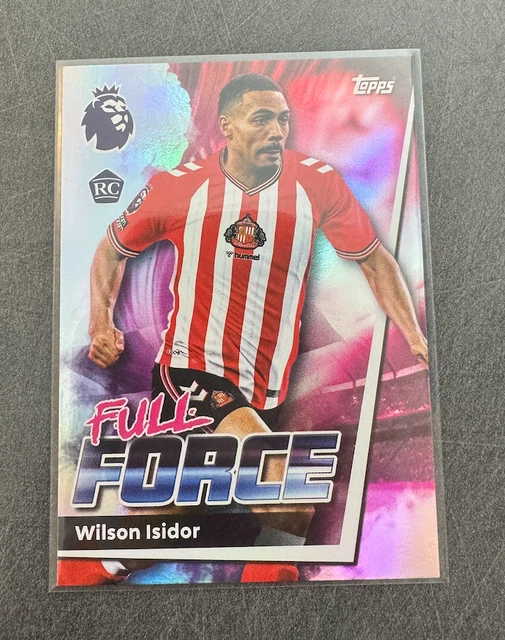 WILSON ISIDOR TOPPS Premier League 2025 2026 25 26 Sunderland Full Wilson Isidor Topps Premier League 2025 2026 25 26