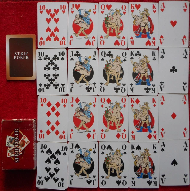 Jeu 52 Cartes Strip Poker