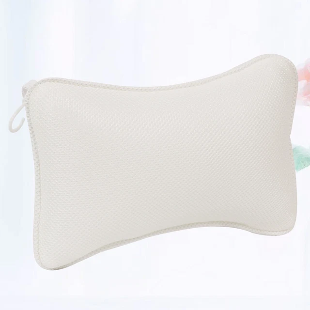 Almohada de malla de aire de secado rápido permeable cuello bañera alfombra Miss