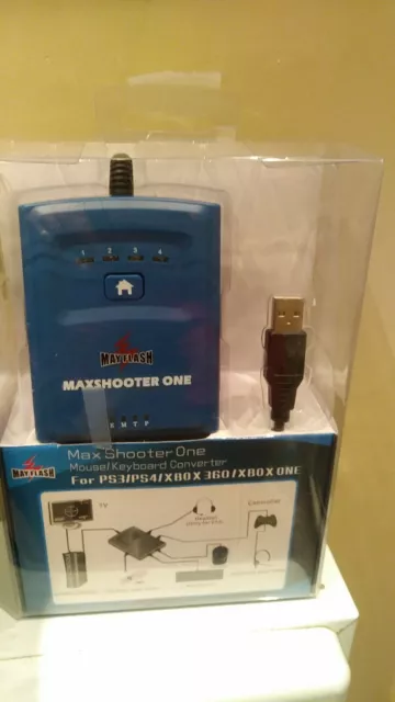 MayFlash Max Shooter ONE Mouse Keyboard Converter for PS3 PS4 XBox 360 ONE