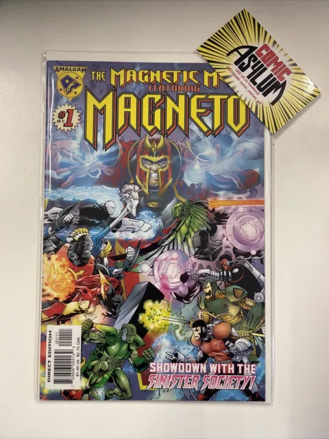 THE MAGNETIC MEN FEATURING MAGNETO #1 Marvel/AMALGAM COMICS 1997