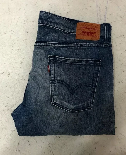 LEVIS 247 JEANS Size W 34 L 32 Blue Denim Slim Fit (412) £ - PicClick  UK