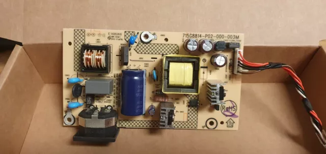 HP 27W Monitor Power Supply Board 715G8814-P02-000-003M