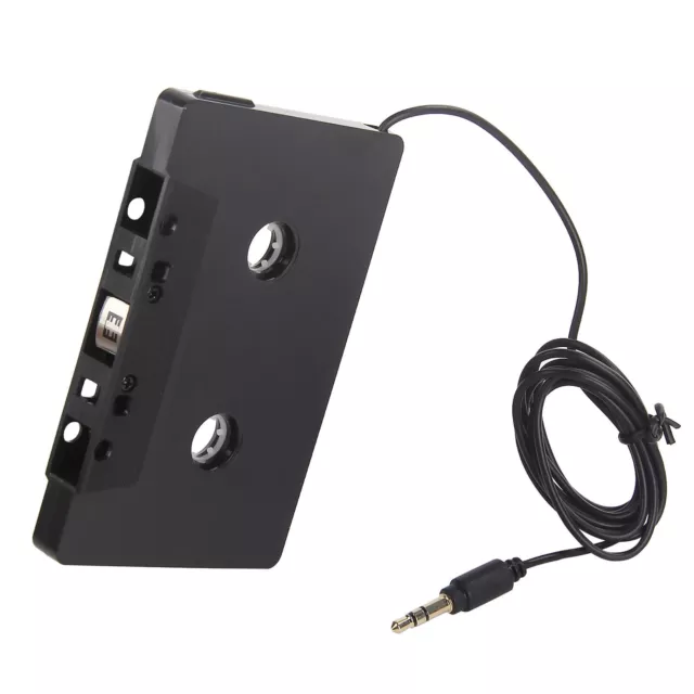 Cassette Aux Adapter For Car iPhone 3.5mm Audio Tape MP3 Player Adapter Black