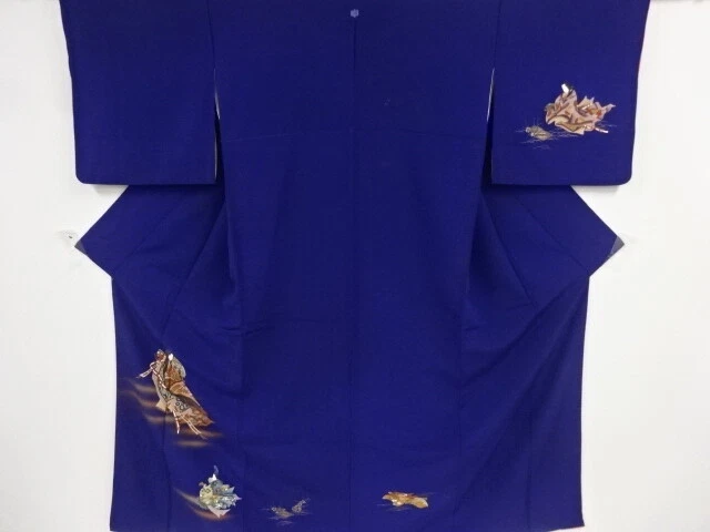 81488# Japanese Kimono / Antique Kimono / People In The Past