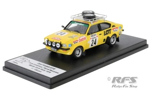 Opel Kadett GT/E - Lombard RAC Rally 1978 - Kulläng - Berglund - Trofeu 2103 1:4
