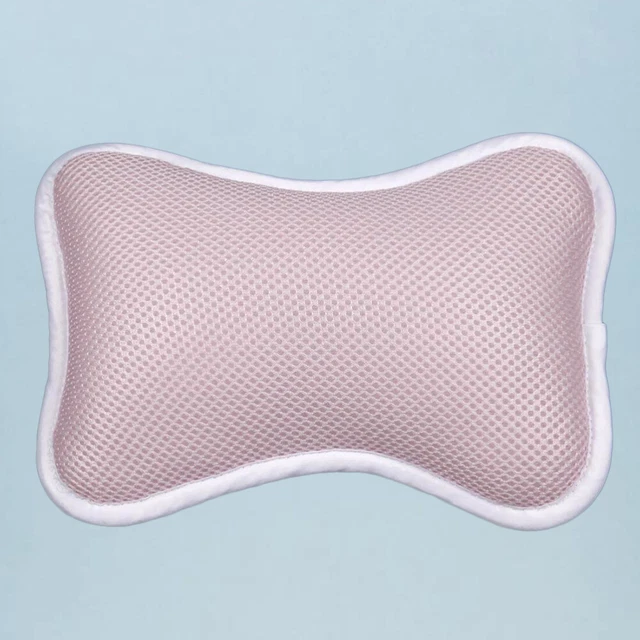 Almohada de lujo para baño spa bañera y cuello red de soporte de descanso