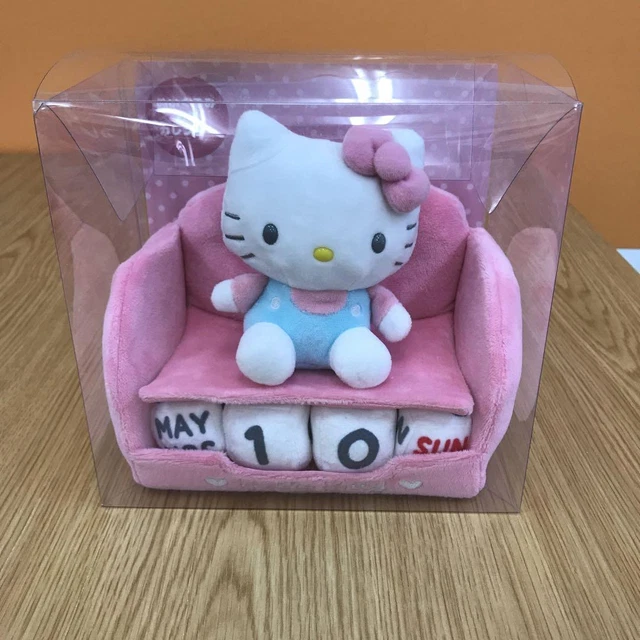 SANRIO GOODS HELLO Kitty Plush Perpetual calendar Size width about 18cm