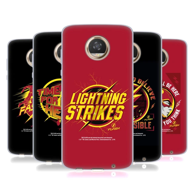 OFFICIAL THE FLASH Tv Series Graphics Soft Gel Case For Motorola Phones