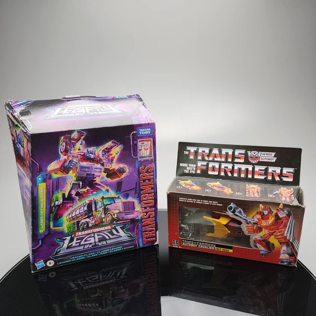 TRANSFORMERS LEGACY AUTOBOT Hot Rod Duo Pack Iconic Robot Action