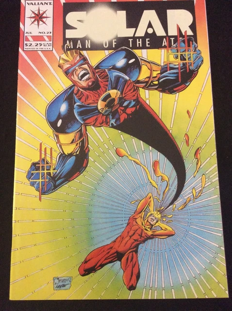 Valiant Comics Solar Man Of The Atom #23 July 1993 NM Condition (box22)
