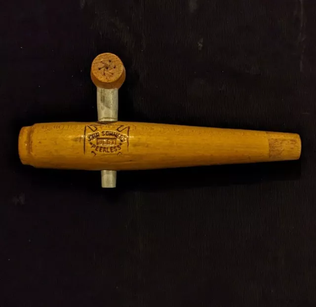 Vintage JOHN SOMMER'S BEST  "PEERLESS" Faucet Wood Bung Hole Barrel Tap