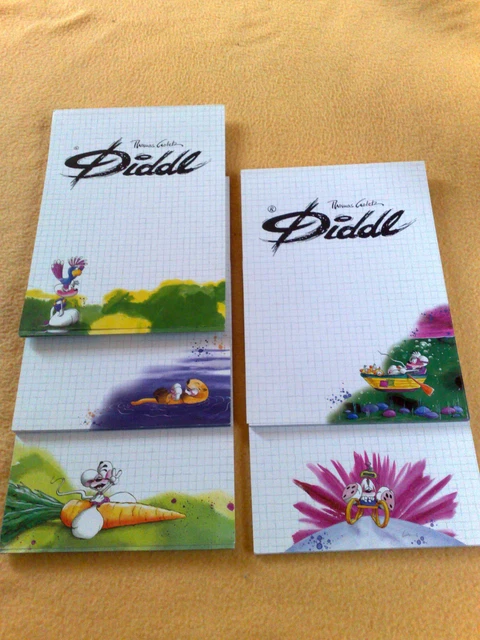 5 blocchi mouse DinA 5 Diddl