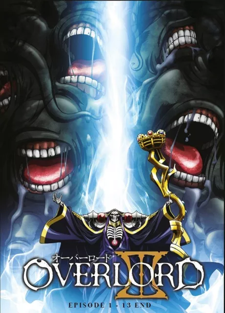 DVD Overlord Season 1 Series (1-13 End) +OVA English Subtitle +Tracking  Shipping