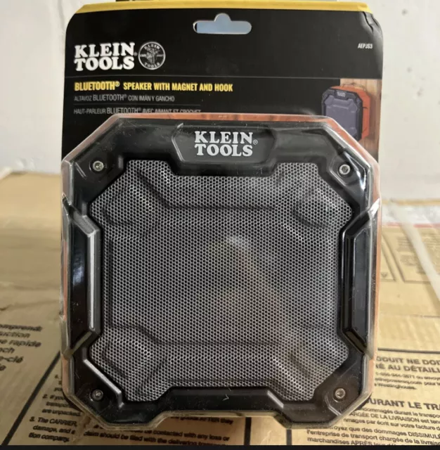BRAND NEW!! Klein Tools Bluetooth Speaker - Includes Magnet + Hook AEPJS3