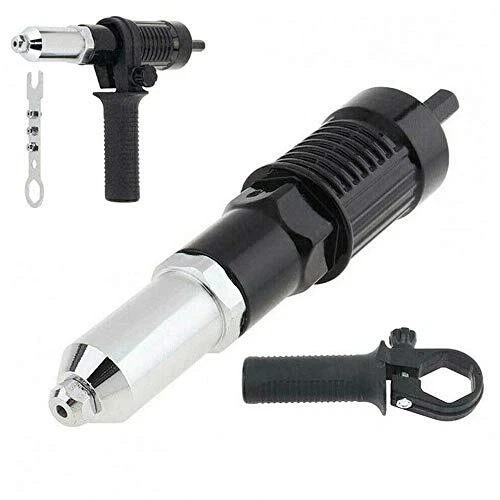 Adaptateur de Pistolet à Rivets Pistolet à Riveter Électrique avec Boîtier de...