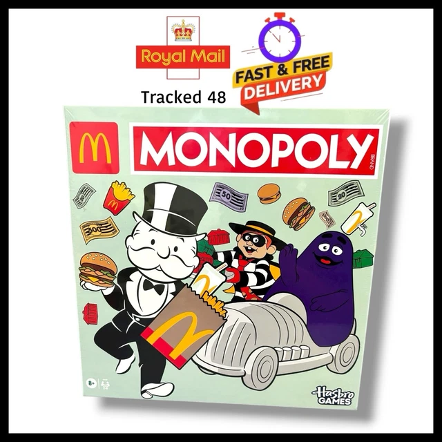 MCDONALD’S LIMITED EDITION 2025 Monopoly Board Game Brand New Sealed ...