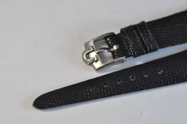 Original OMEGA Montre Bracelet Compatible Avec 17mm Pattes Vintage Ss Boucle NOS