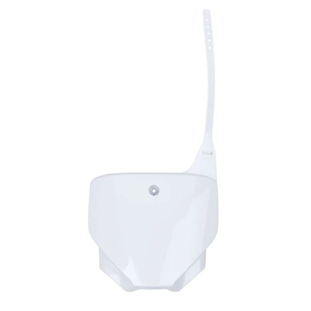 UFO Front Number Plate White Fits Honda CRF230F 2015-2019 HO04672-041