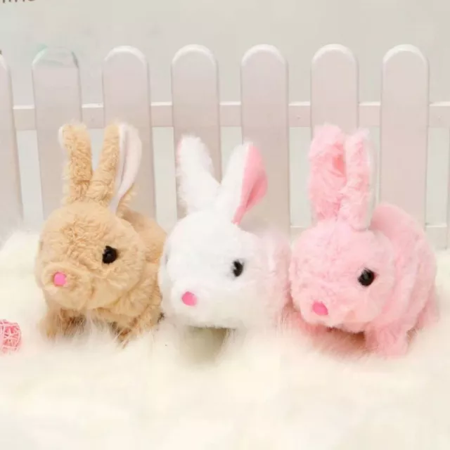 Elektrisches Plüsch-Kaninchen-Spielzeug Pädagogisches interaktives Spielzeug