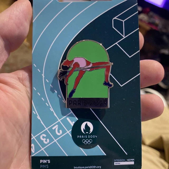 PARIS OLYMPICS 2024 Official High Jump Pin £18.00 - PicClick UK