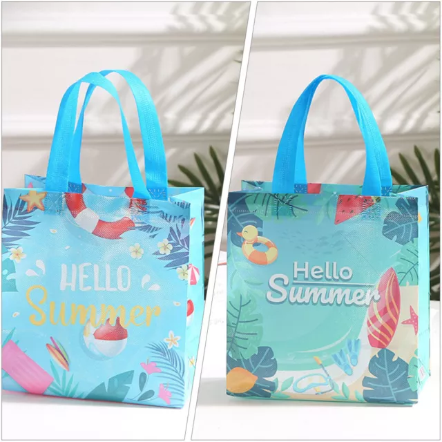 8 pz sacchetti regalo per feste per bambini spiaggia borsa per la spesa borsa regalo