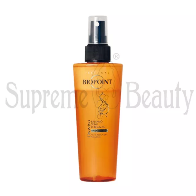 Biopoint Personal Orovivo Balsamo Di Bellezza Senza Risciacquo Districante 200Ml