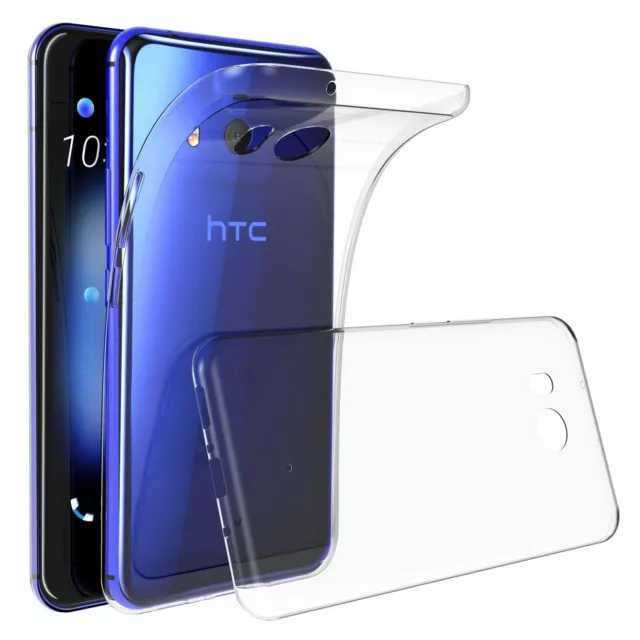 Clear TPU Protective Shockproof Case Cover Guard Shield Saver For HTC U11