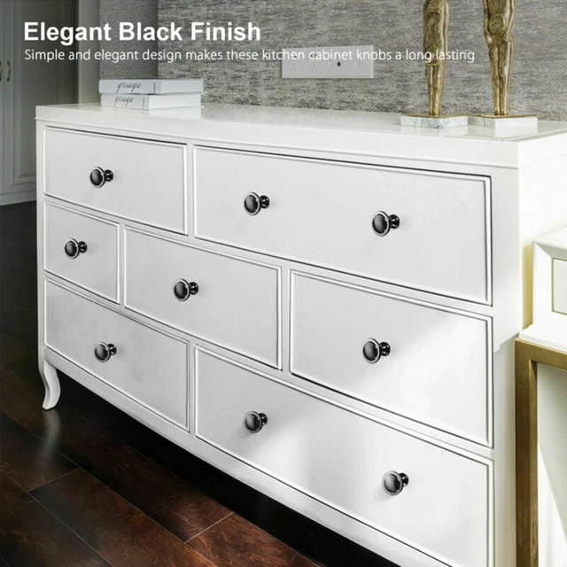 Manopola decorativa maniglia armadio scarpe bagno armadio nero petto tiraporta