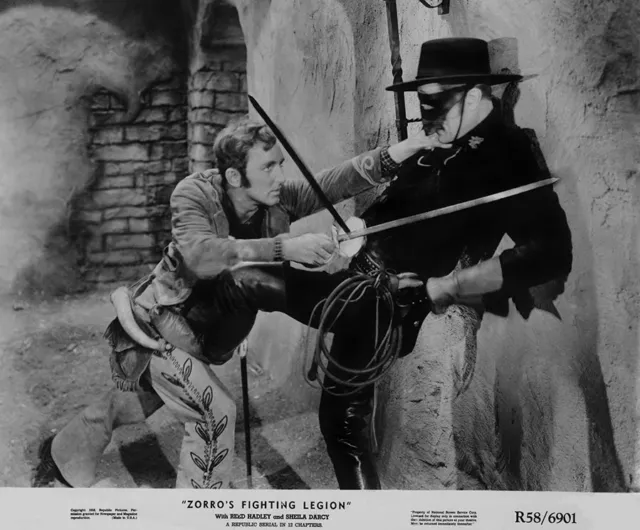 Reed Hadley - Zorro's Fighting Legion (1939) -  8 1/2 X 11