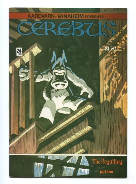 Cerebus The Aardvark #24 - Dave Sim - 1St App Woman Thing - Nice Copy - 1981