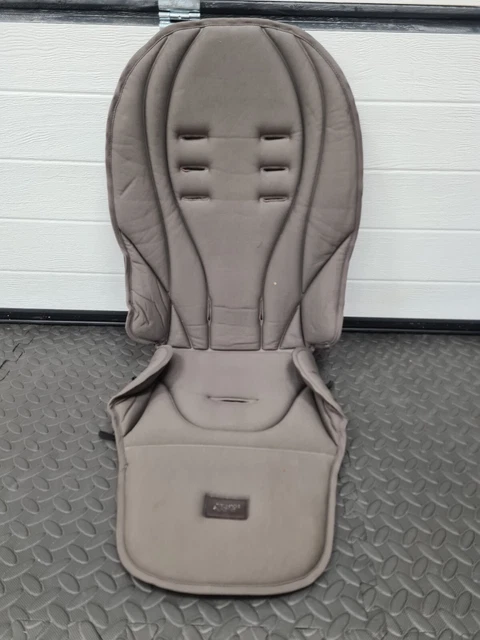 Mamas & Papas Pram OCARRO Flip XT2 XT3 Cojín delineador de asientos LAVADO Castaño Tweed