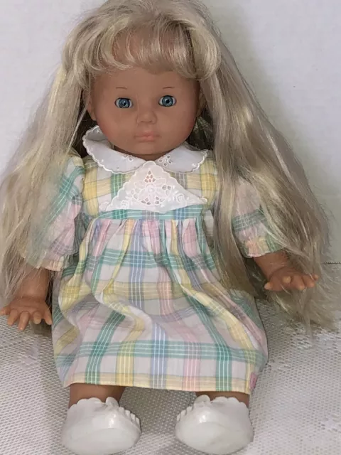 Max Zapf Creation West Germany Balica Dolls 18" Blonde Blue Eyes 1987 Collectors