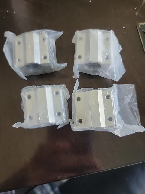 4pcs SCS8UU Linear Ball Bearing Slide Block Units 8mm Bore Dia