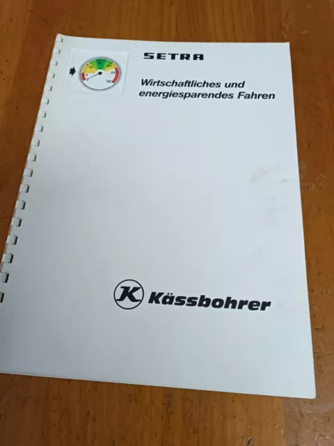 Karl Kässbohrer Setra Omnibus Reisebus Zeitschrift Zeitung Prospekt 12