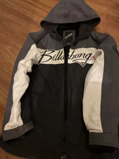 Billabong Size 10 Boys Parka Jacket Excellent Condition