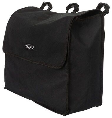 Horse Blanket Gear Storage Bag for Front of Stall - Tack Room - Trailer - Black