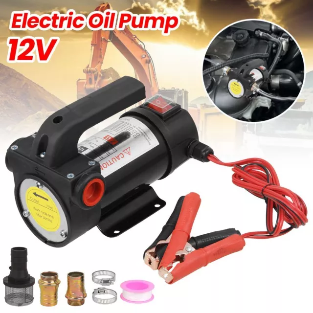 12V ÖLABSAUGPUMPE DIESELPUMPE Ölpumpe Kraftstoffpumpe Ölwechsel elektrisch  EUR 41,00 - PicClick DE