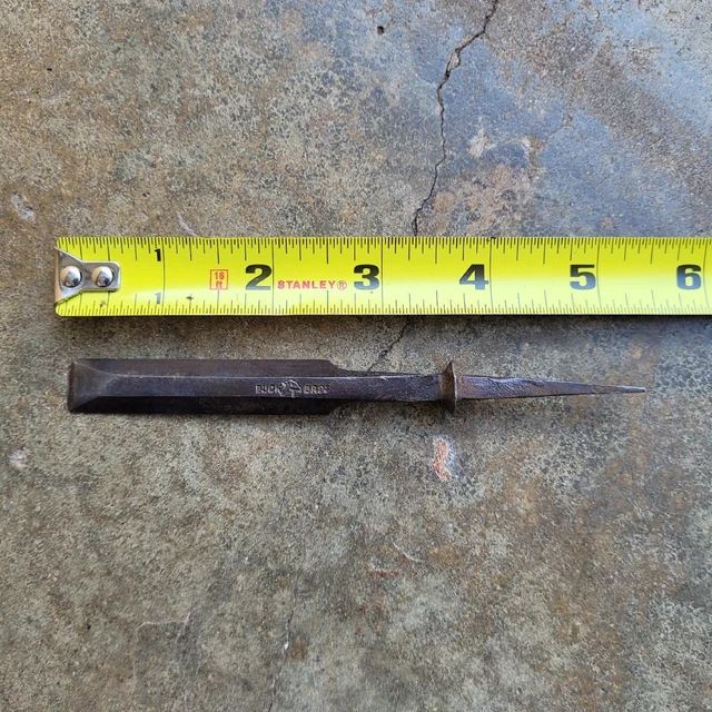 Vintage Buck Bros. 1/2" Chisel with Beveled Edges