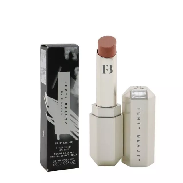 FENTY BEAUTY Slip Shine Sheer Shiny Lipstick in Glazed 05 - 2.8g - New & Boxed